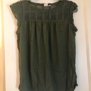 Olive Tank Top